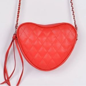 Quilted Heart clutch